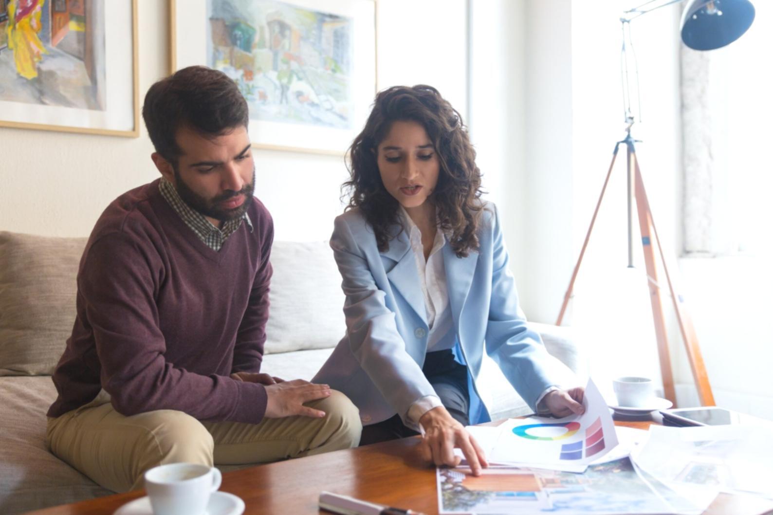 Professional development workshop showing people engaged in workplace psychology discussion